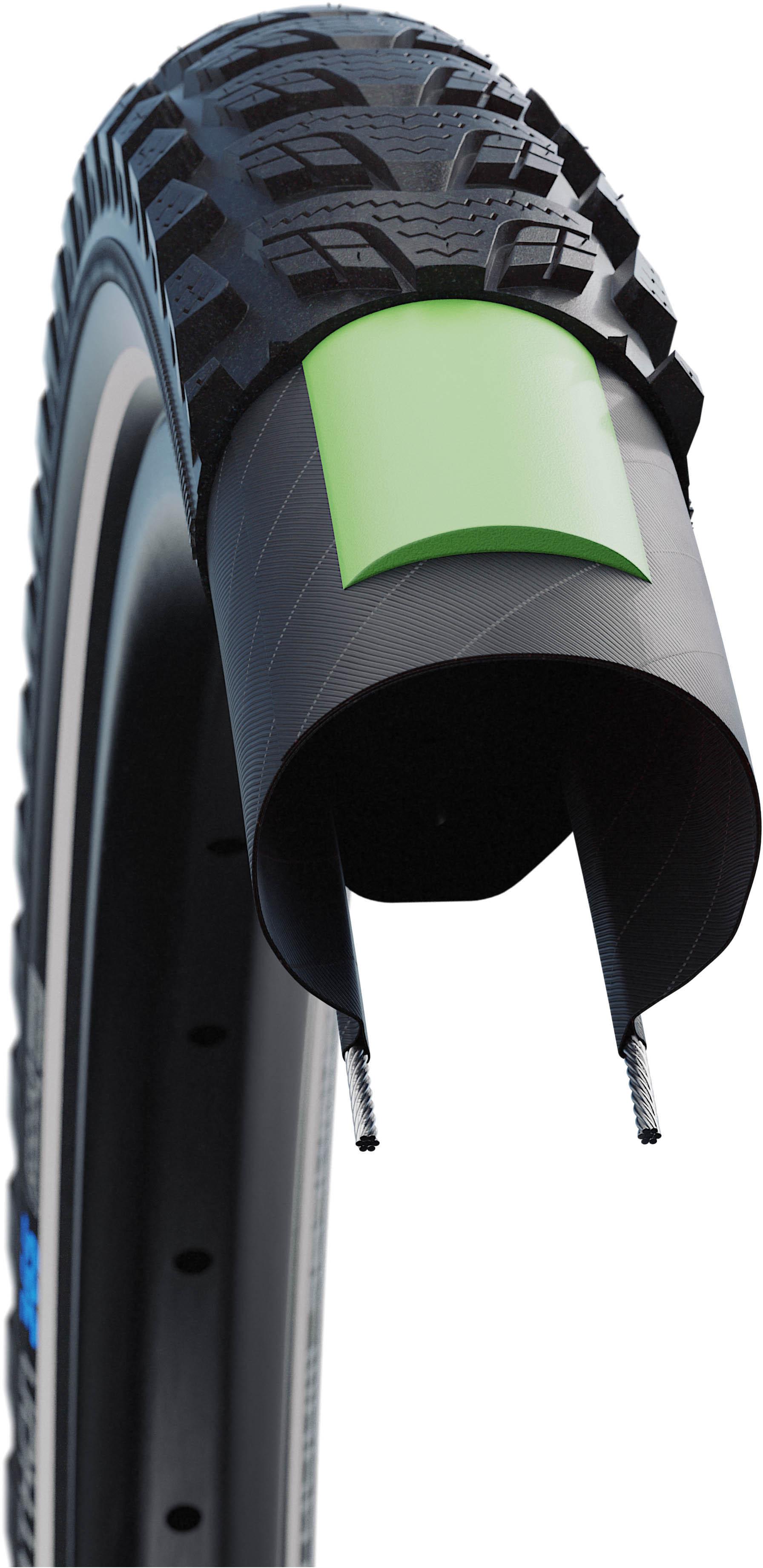 Schwalbe Marathon 365 GreenGuard Bike Tyre 700x35c Black/Reflex