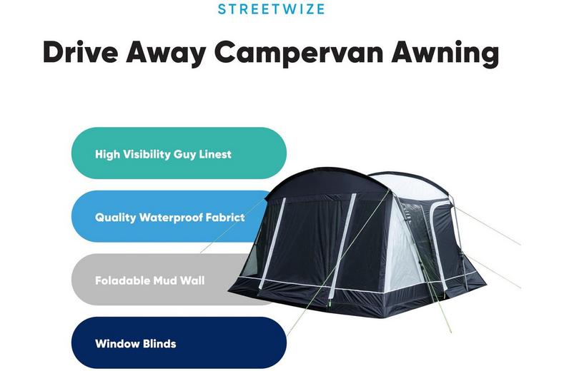 Leisurewize Mercury Poled Awning "Low" Leisurewize Mercury Poled Awning "Low"