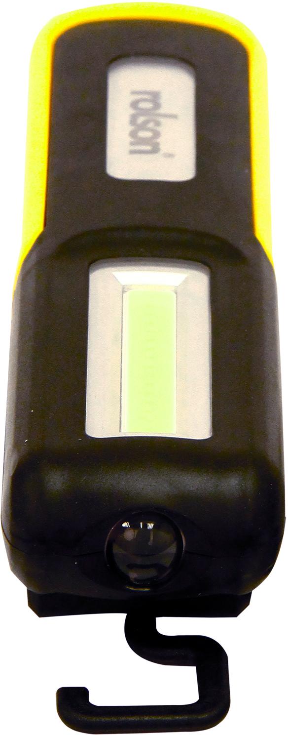 Rolson Rechargeable 3w COB Torch and Lamp