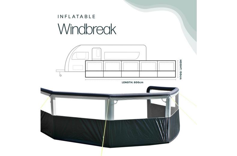 Leisurewize 8000 Inflatable Windbreak Leisurewize 8000 Inflatable Windbreak