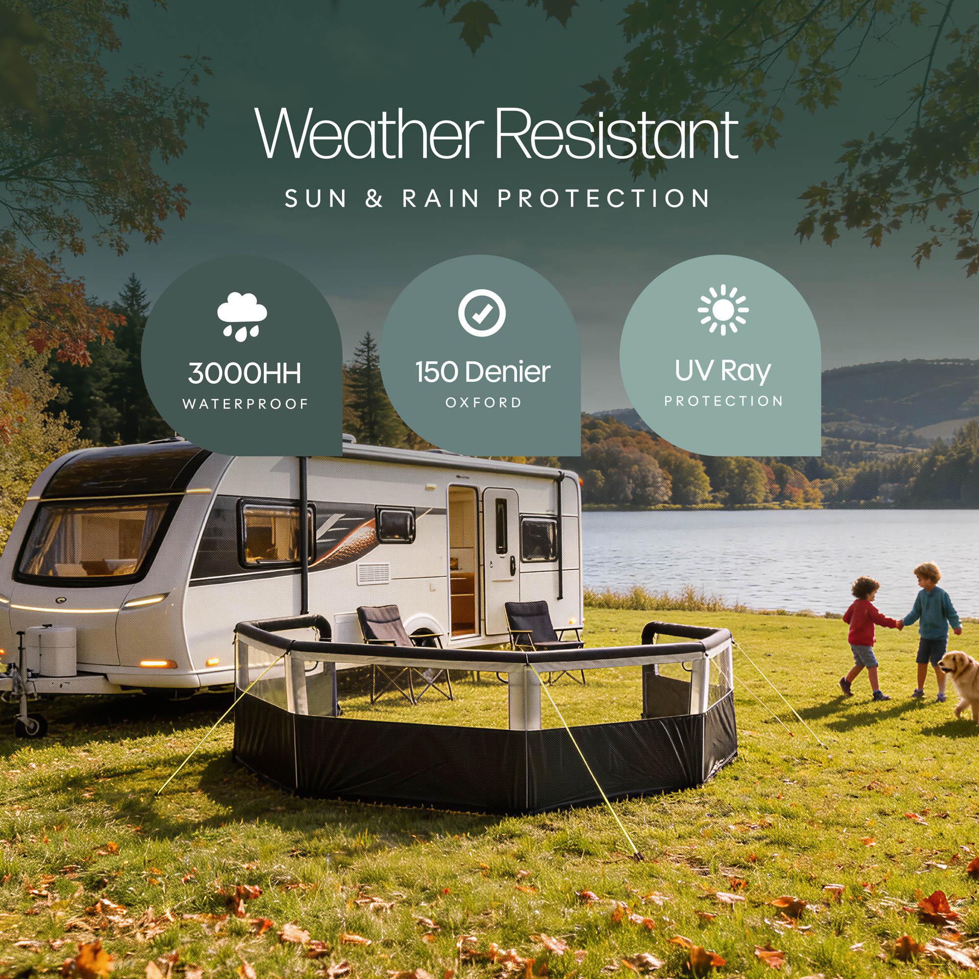 Leisurewize 8000 Inflatable Windbreak