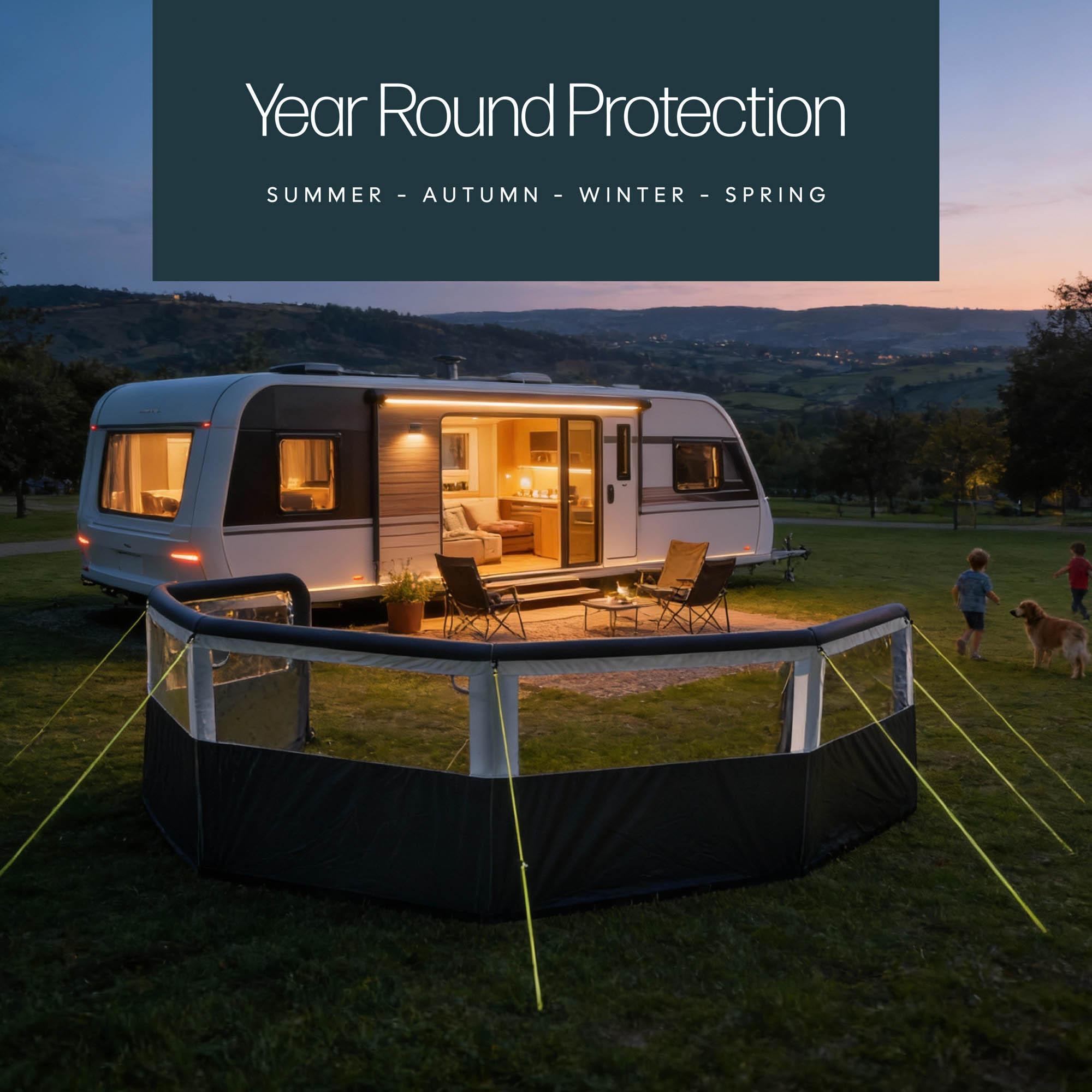 Leisurewize 8000 Inflatable Windbreak