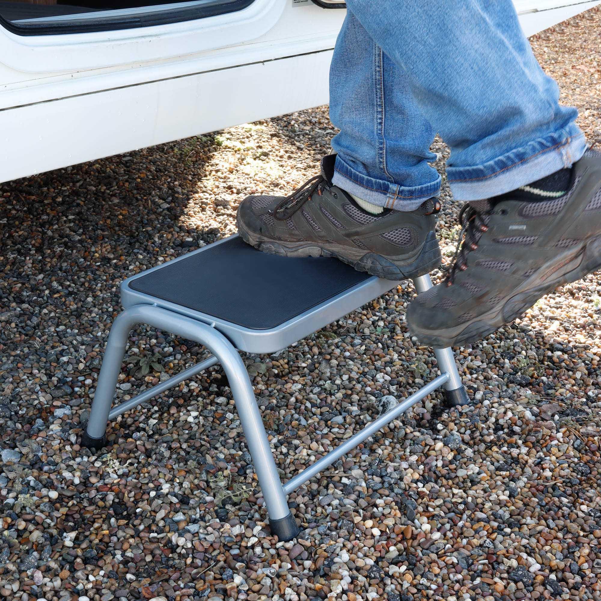 Leisurewize Single Steel Caravan Step