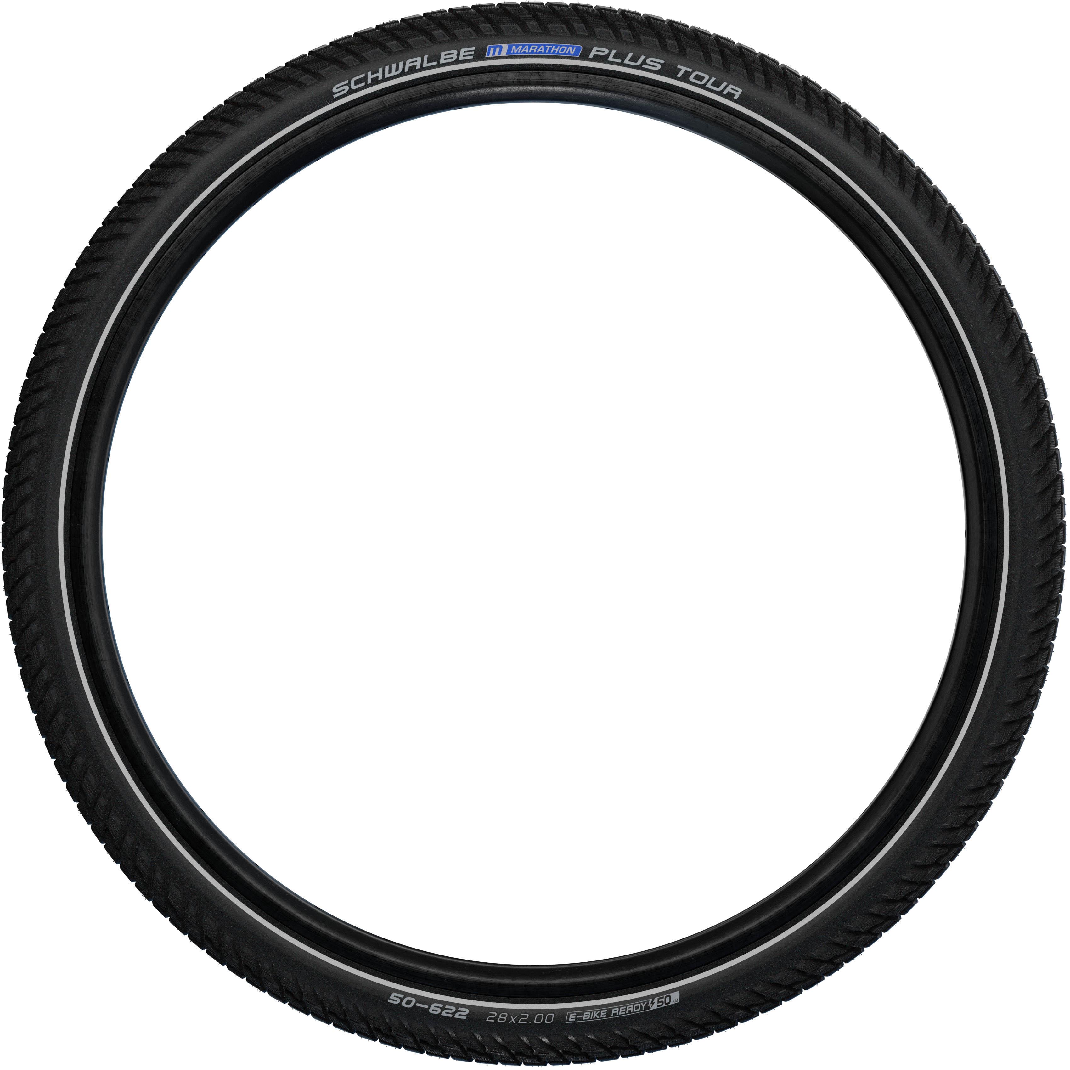 Schwalbe Marathon Plus Tour Bike Tyre 700x35c Black/Reflex