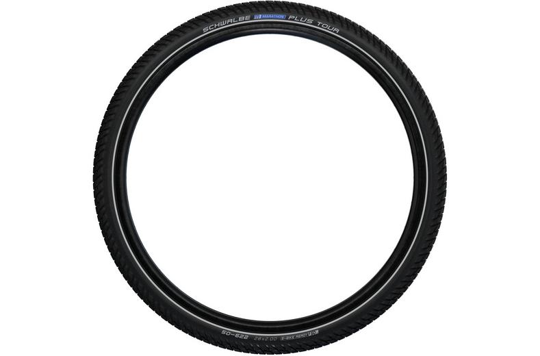 Schwalbe Marathon Plus Tour Bike Tyre 700x35c Black/Reflex Schwalbe Marathon Plus Tour Bike Tyre 700x35c Black/Reflex