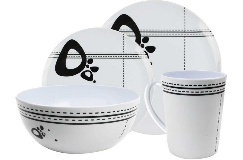 Leisurewize 16 Piece Melamine Set - Abstract Leisurewize 16 Piece Melamine Set - Abstract