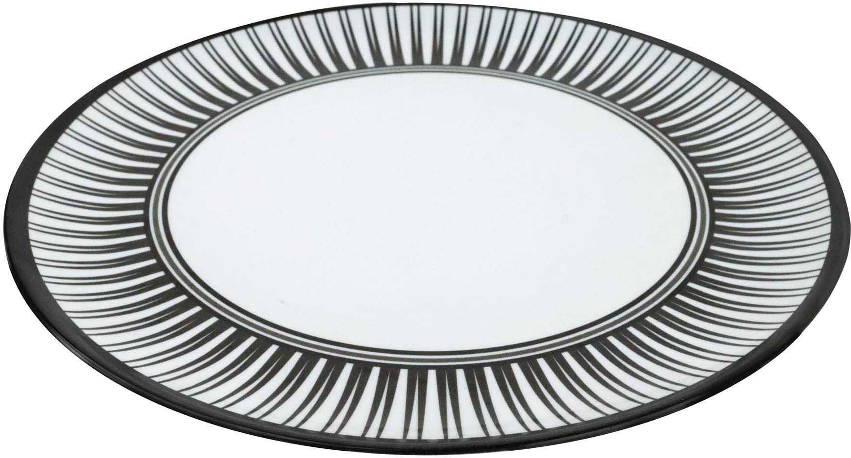 Leisurewize 16 Piece Melamine Set - Stripe