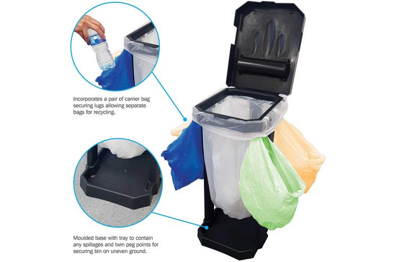 Leisurewize Eco-Bin - Black Leisurewize Eco-Bin - Black