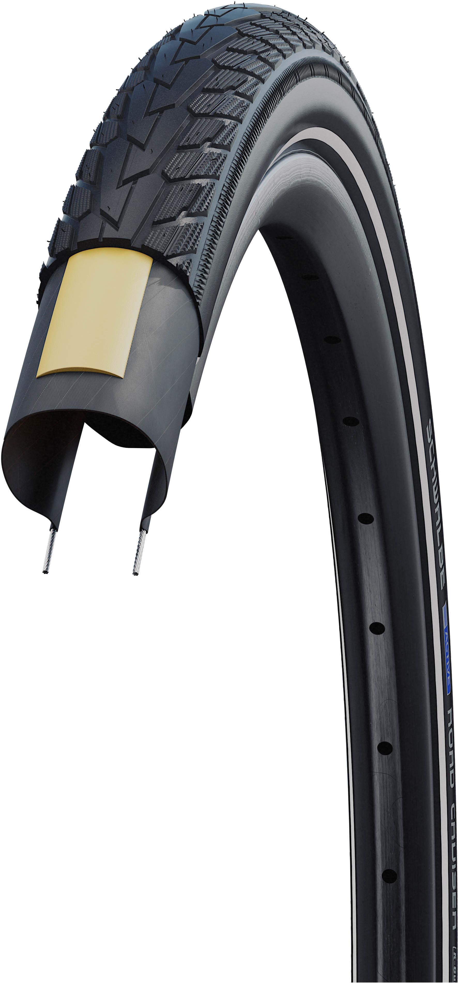 Schwalbe Road Cruiser Wired Bike Tyre 26x1.75" Gumwall