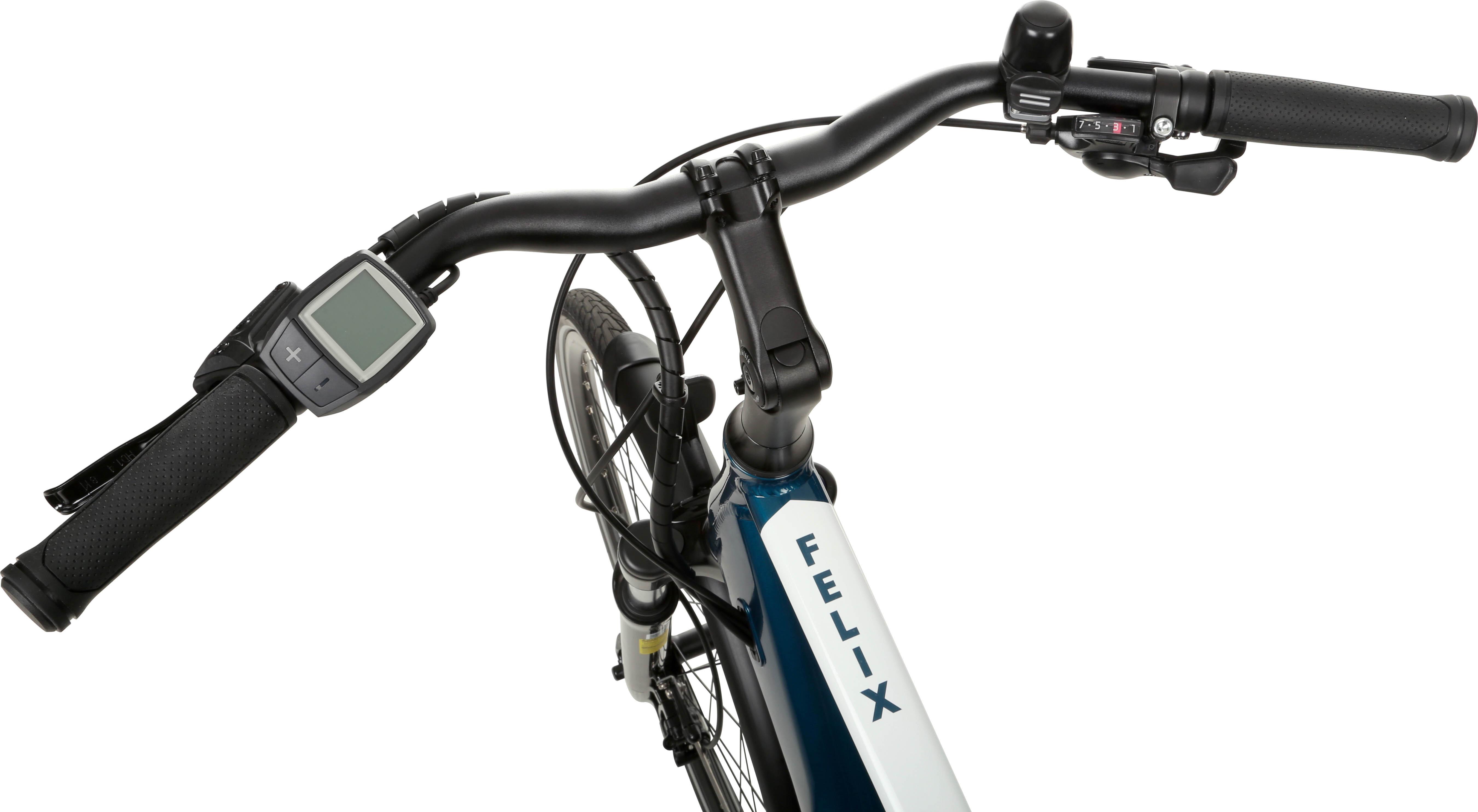 Second Hand Grade A - Raleigh Felix Crossbar Electric Hybrid Bike - S, M Frames