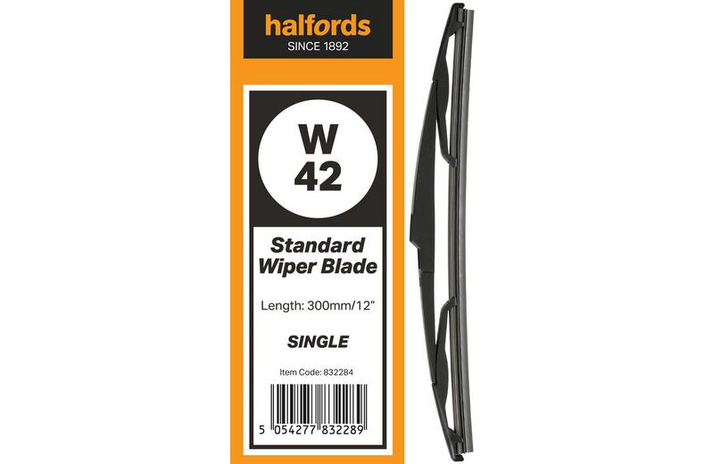 Halfords W42 Wiper Blade - Single Halfords W42 Wiper Blade - Single