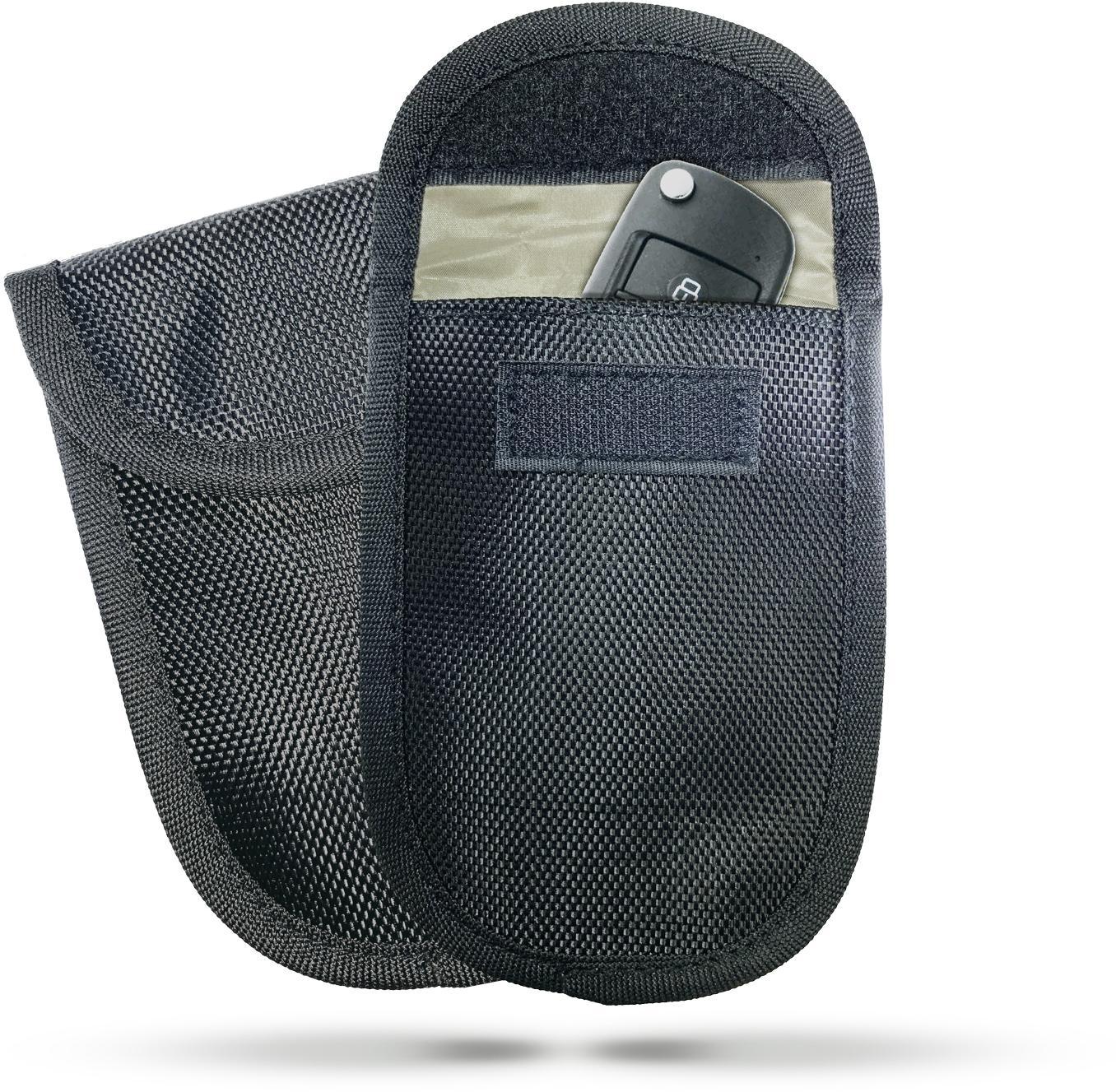 Halfords Anti-Theft Car Key Signal Blocker - Black