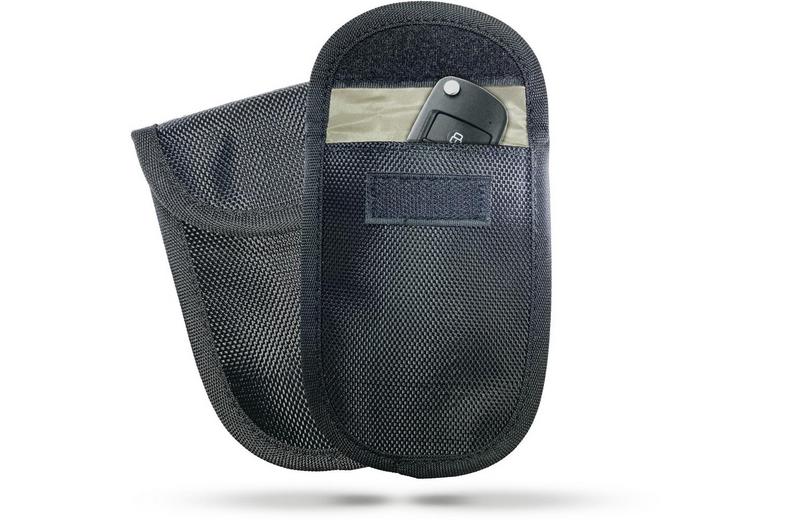 Halfords Anti-Theft Car Key Signal Blocker - Black Halfords Anti-Theft Car Key Signal Blocker - Black