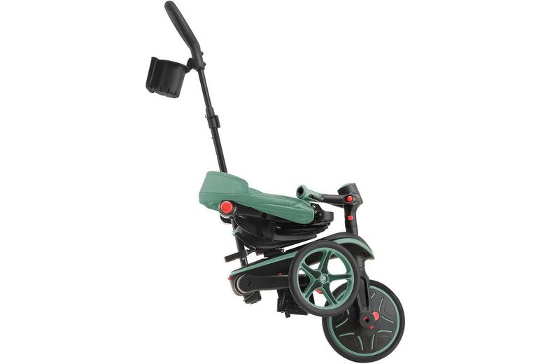 Globber Explorer 4 in 1 Foldable Trike - Olive Globber Explorer 4 in 1 Foldable Trike - Olive