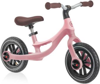 Globber Go Bike Elite Air Balance Bike - Pastel Pink - 10" Wheel