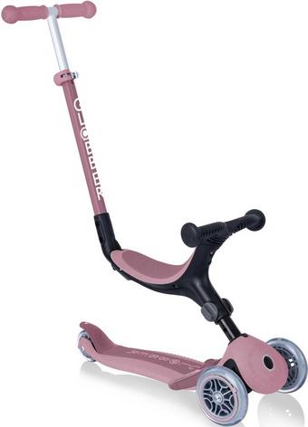 Globber Go Up Foldable Plus Eco Kids Scooter - Berry