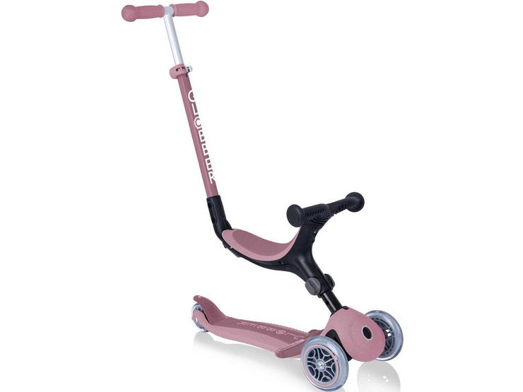 Globber Go Up Foldable Plus Eco Kids Scooter - Berry