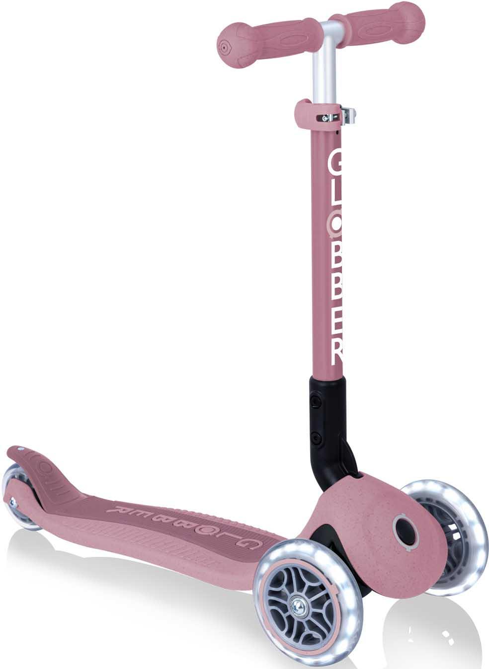 Globber Junior Foldable Lights Eco Kids Scooter