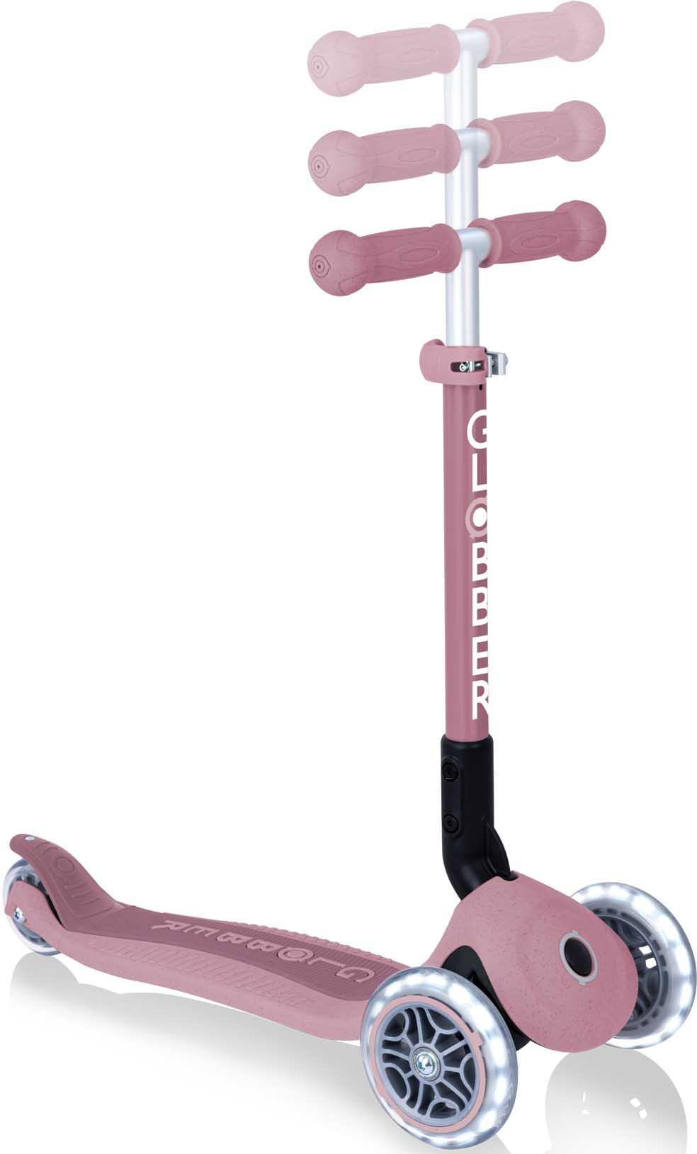 Globber Junior Foldable Lights Eco Kids Scooter