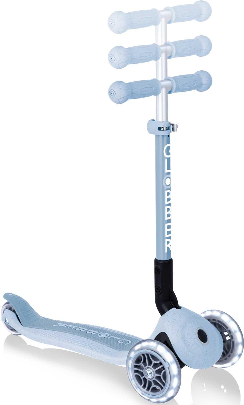 Globber Junior Foldable Lights Eco Kids Scooter
