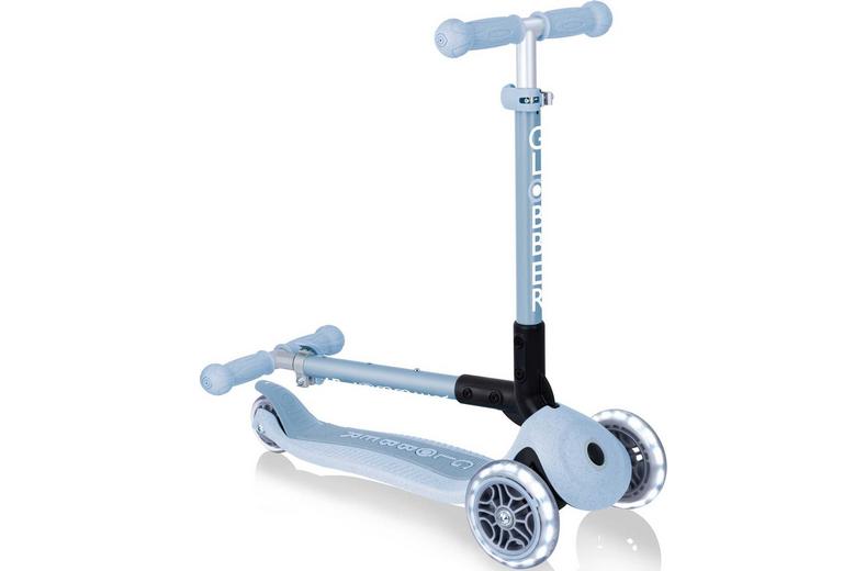 Globber Junior Foldable Lights Eco Kids Scooter Globber Junior Foldable Lights Eco Kids Scooter