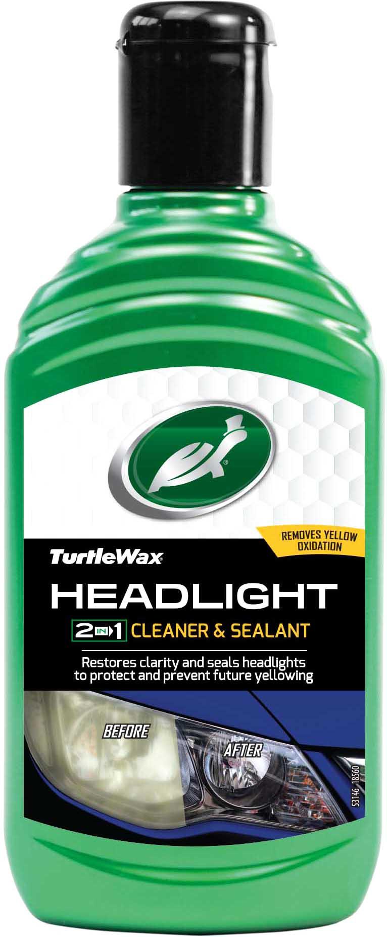 Turtle Wax Headlight Cleaner & Sealant 300Ml