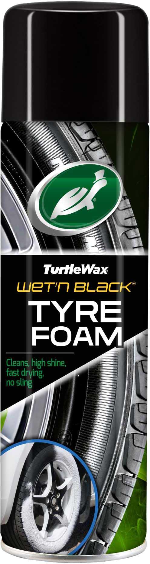 Turtle Wax Wet & Black Tyre Foam 500ML