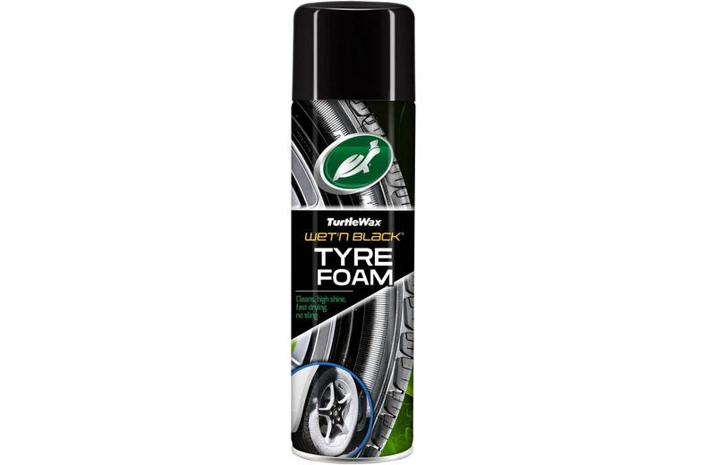 Turtle Wax Wet & Black Tyre Foam 500ML Turtle Wax Wet & Black Tyre Foam 500ML