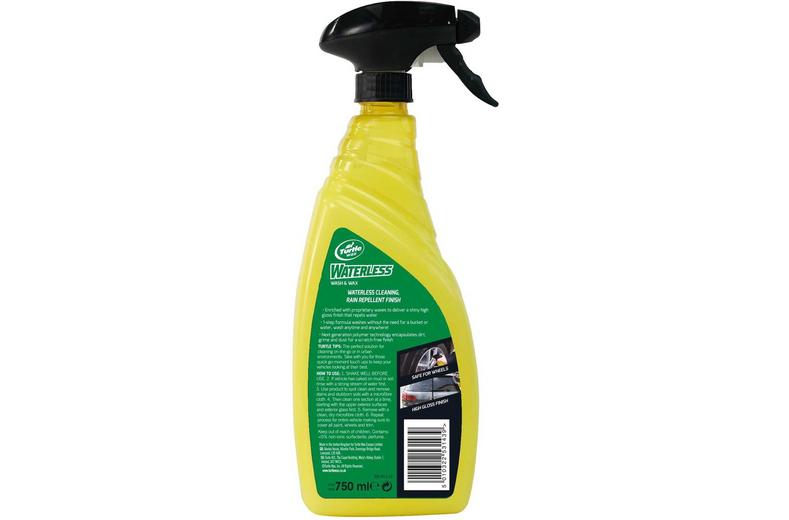 Turtle Wax Hybrid Waterless Wash & Wax 750ML Turtle Wax Hybrid Waterless Wash & Wax 750ML