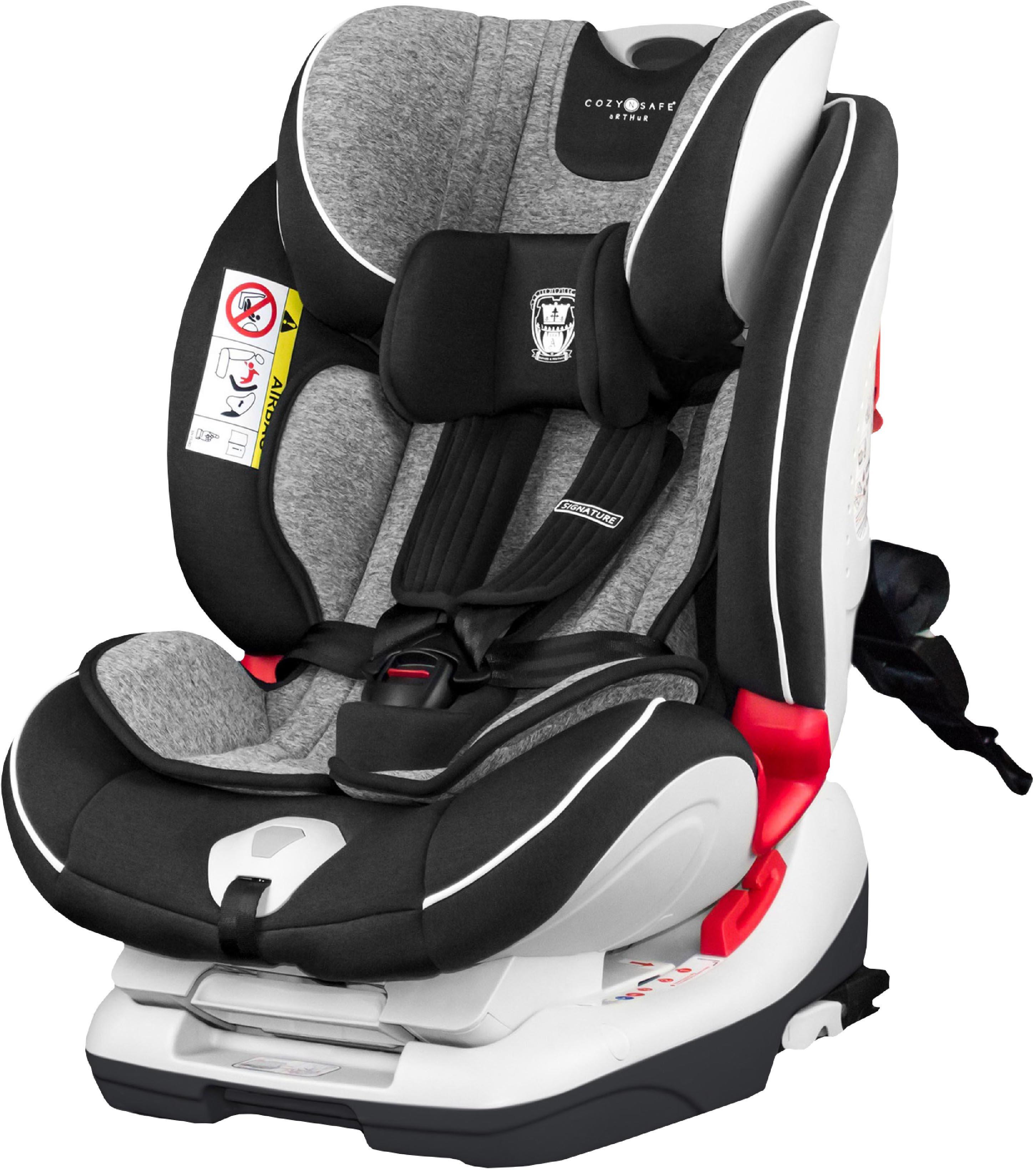 Image of Cozynsafe Arthur Group Isofix 0+1/2/3 Child Car Seat - Graphite