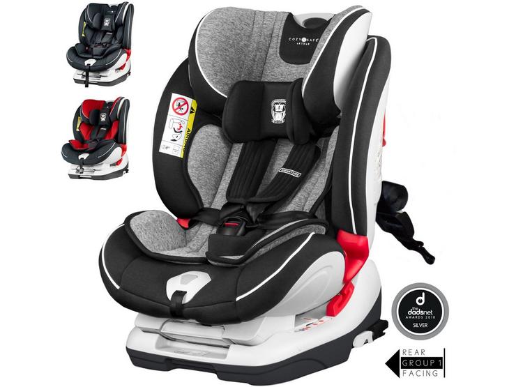 CozyNSafe Arthur Group ISOFIX 0+1/2/3 Child Car Seat - Graphite