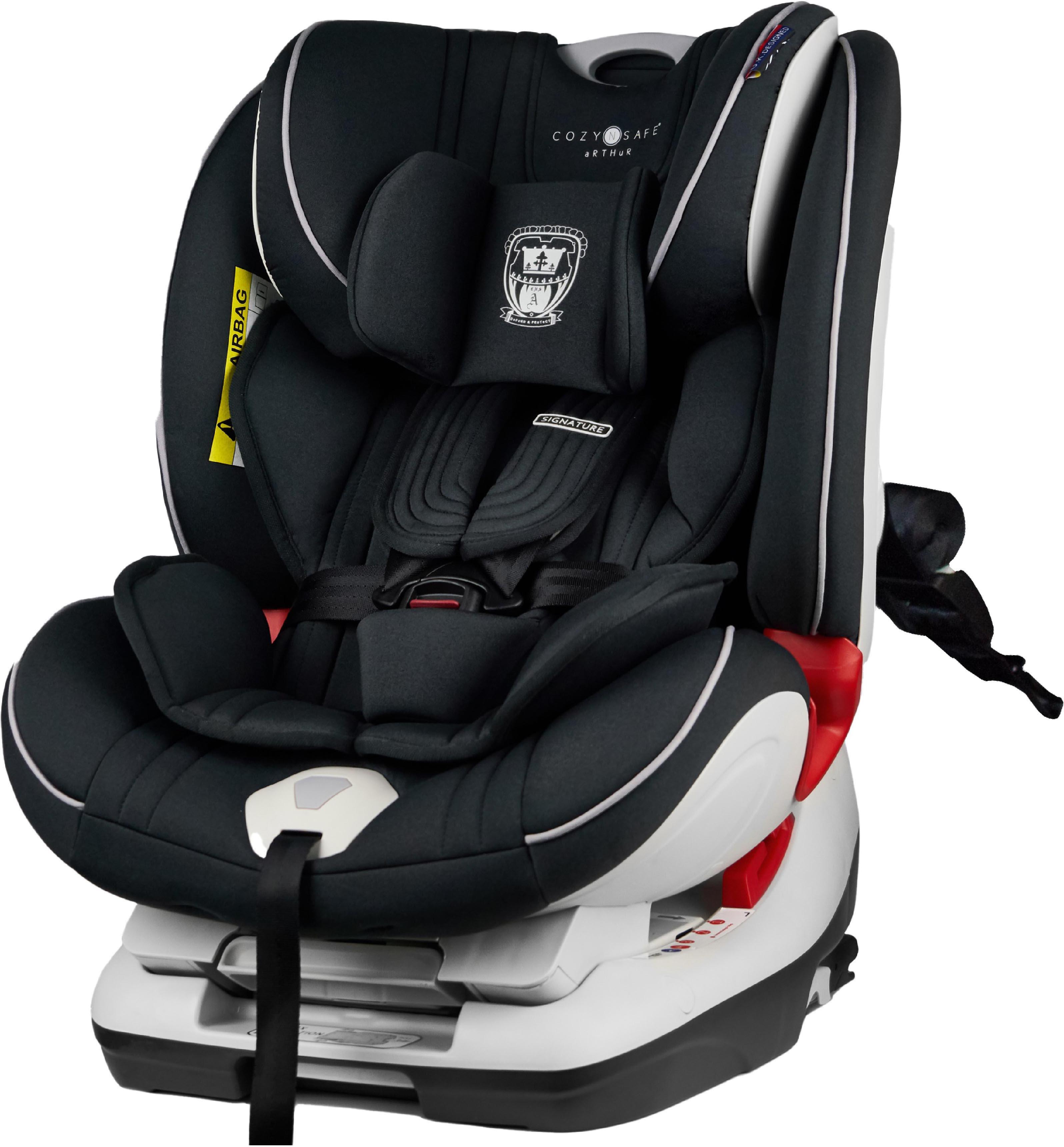 Image of Cozynsafe Arthur Group 0+/1/2/3 Isofix Child Car Seat - Onyx