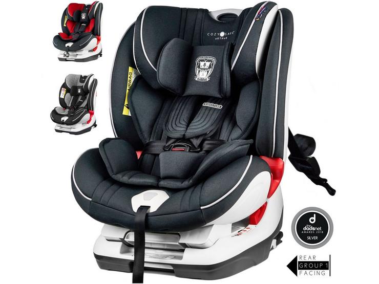CozyNSafe Arthur Group 0+/1/2/3 ISOFIX Child Car Seat – Onyx