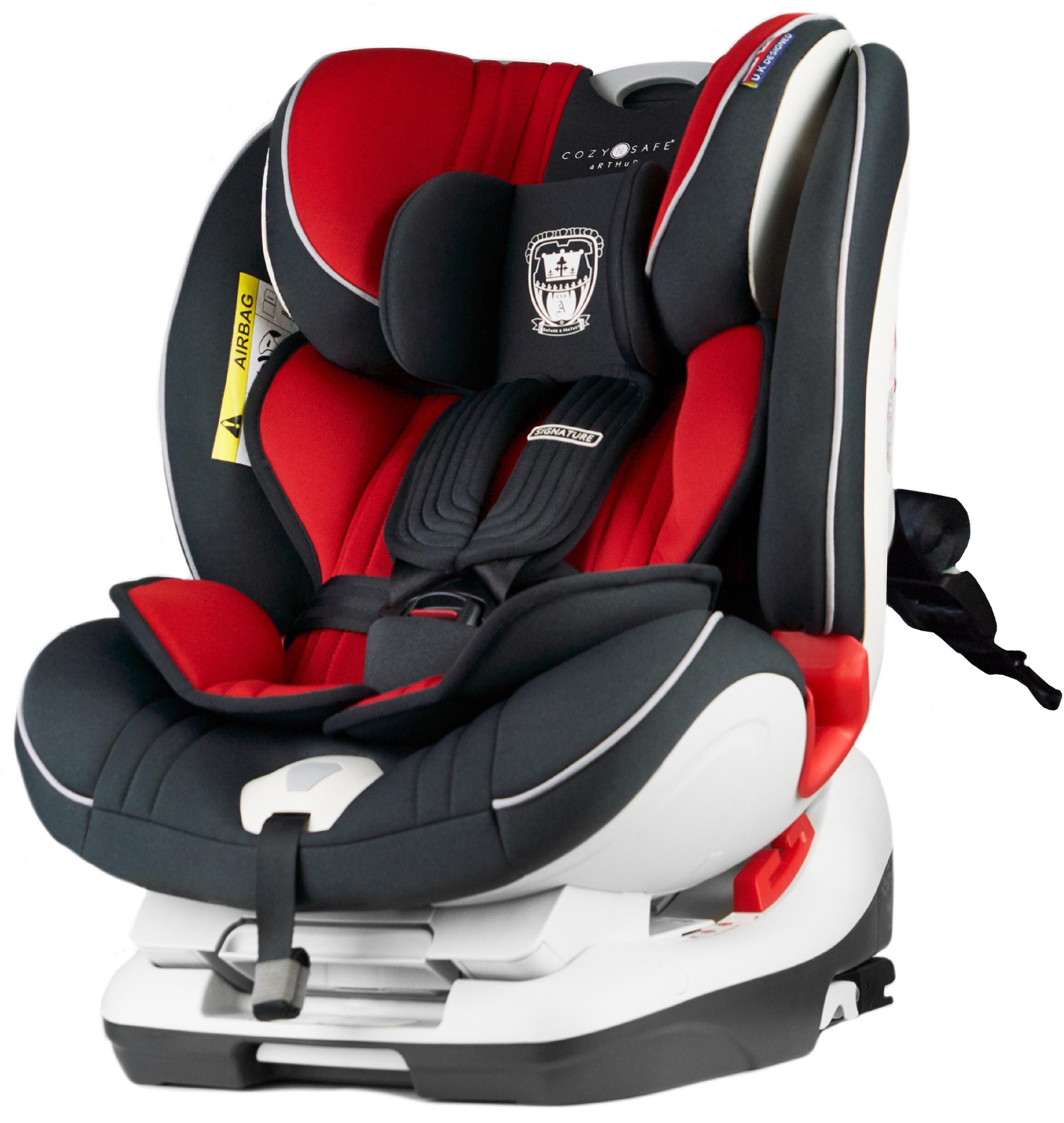 Image of Cozynsafe Arthur Group Isofix 0+1/2/3 Child Car Seat - Red