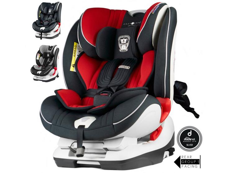 CozyNSafe Arthur Group ISOFIX 0+1/2/3 Child Car Seat - Red