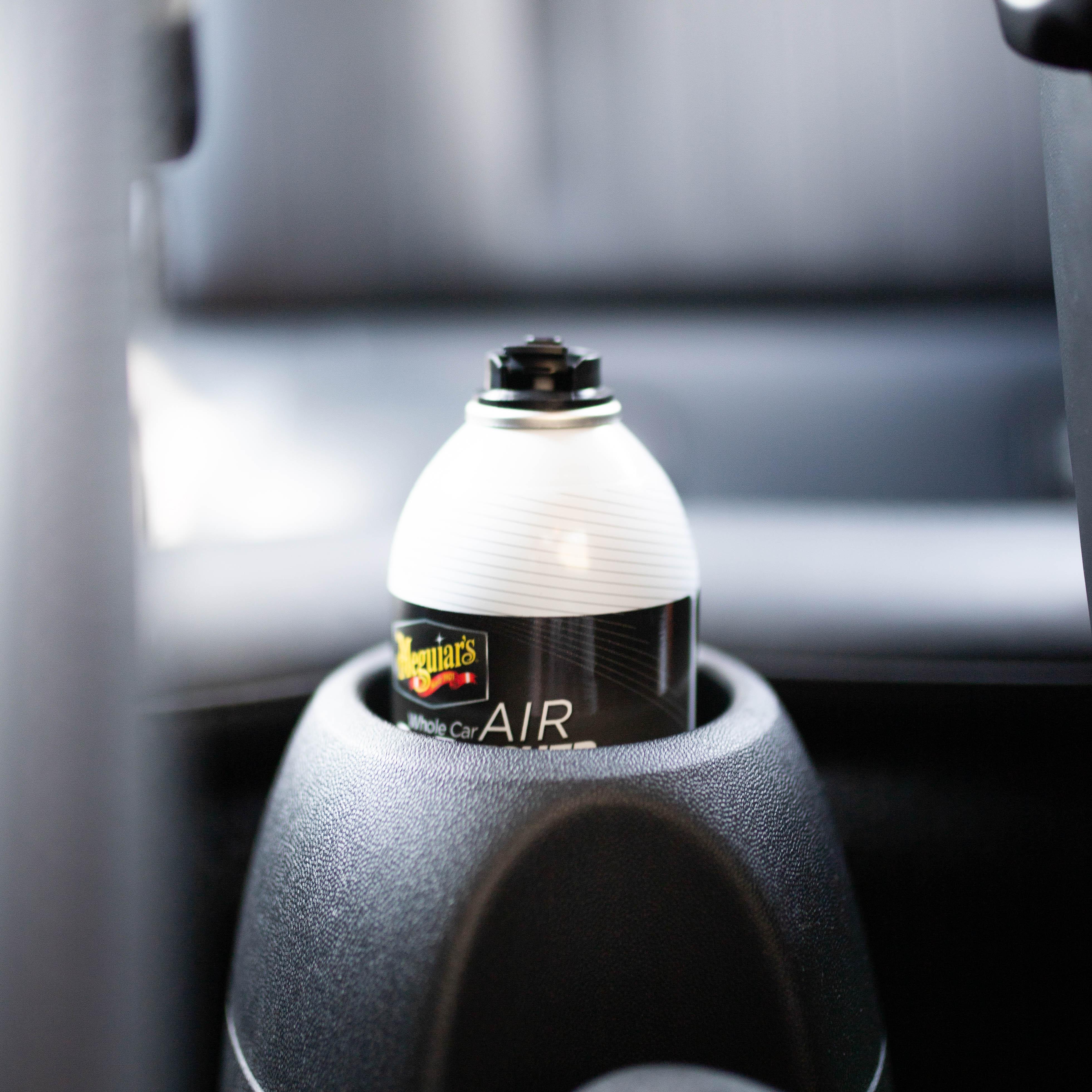 Meguiars Whole Car Air Re-Fresher Odor Eliminator Black Chrome Scent