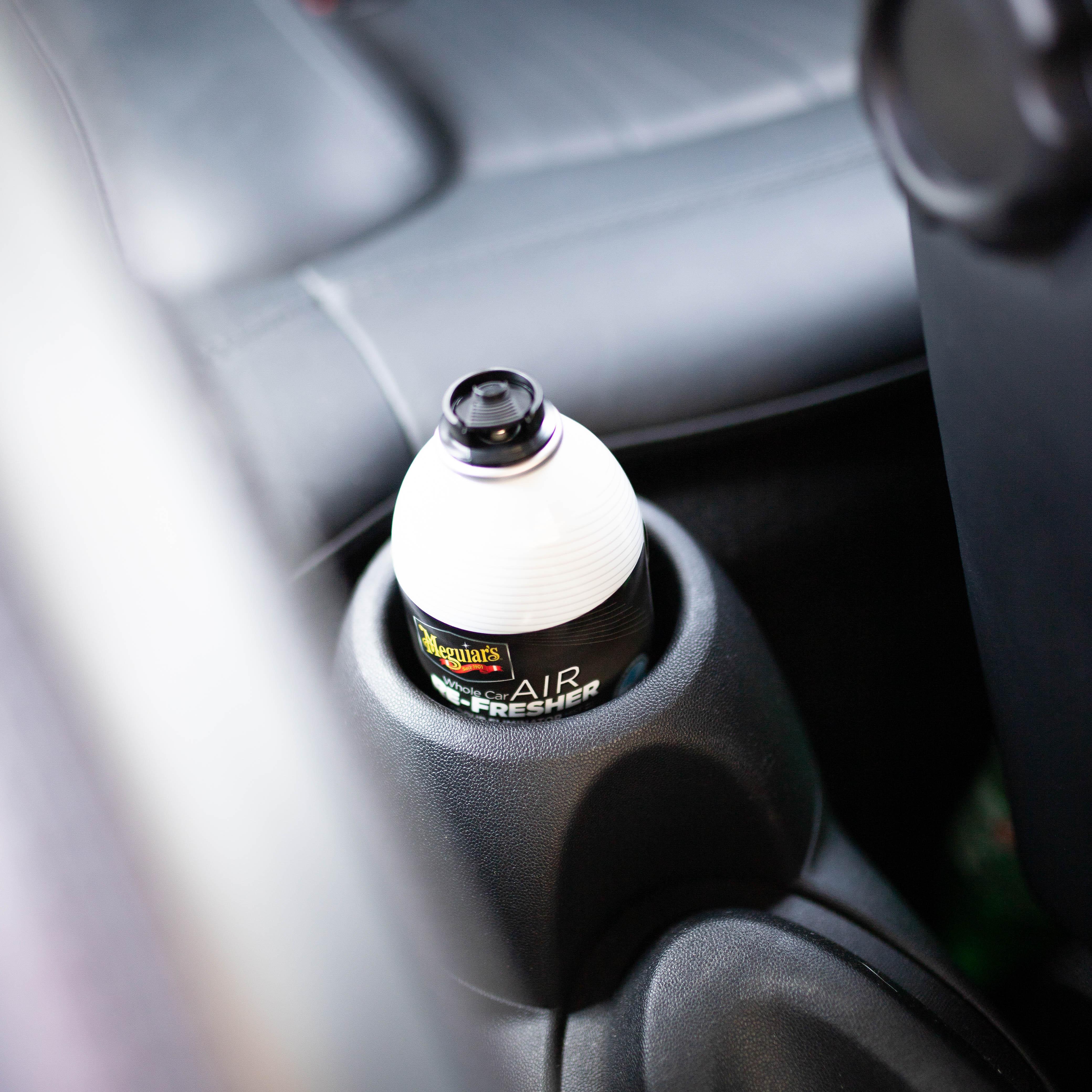 Meguiars Whole Car Air Re-Fresher Odor Eliminator Black Chrome Scent