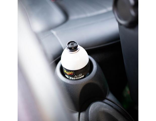 Meguiars Whole Car Air Re-Fresher Odor Eliminator Black Chrome Scent