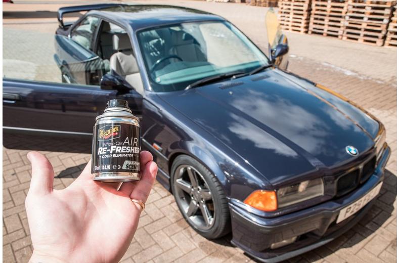 Meguiars Whole Car Air Re-Fresher Odor Eliminator Black Chrome Scent Meguiars Whole Car Air Re-Fresher Odor Eliminator Black Chrome Scent