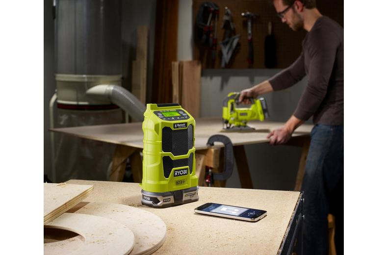 Ryobi 18V ONE+ Bluetooth Radio (Bare Tool) Ryobi 18V ONE+ Bluetooth Radio (Bare Tool)