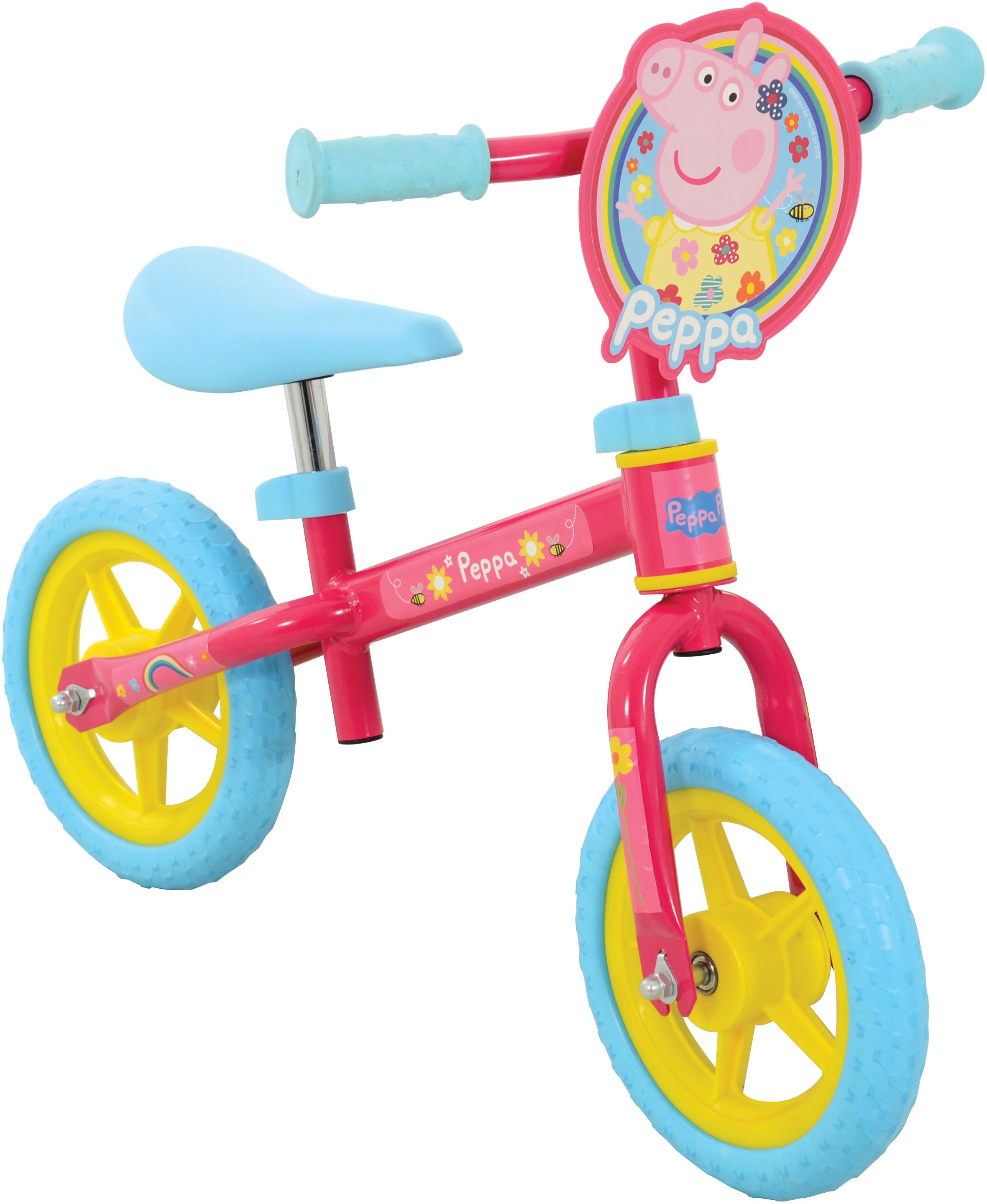 Peppa Pig Balance Bike - 10 Inch Wheel