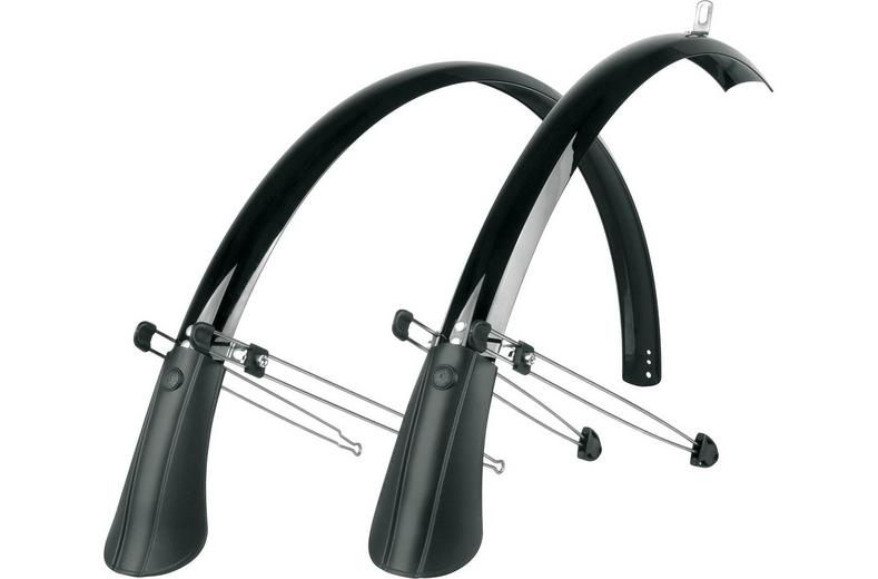 SKS Commuter Bike Mudguard Set With Spoiler 45mm 28" SKS Commuter Bike Mudguard Set With Spoiler 45mm 28"