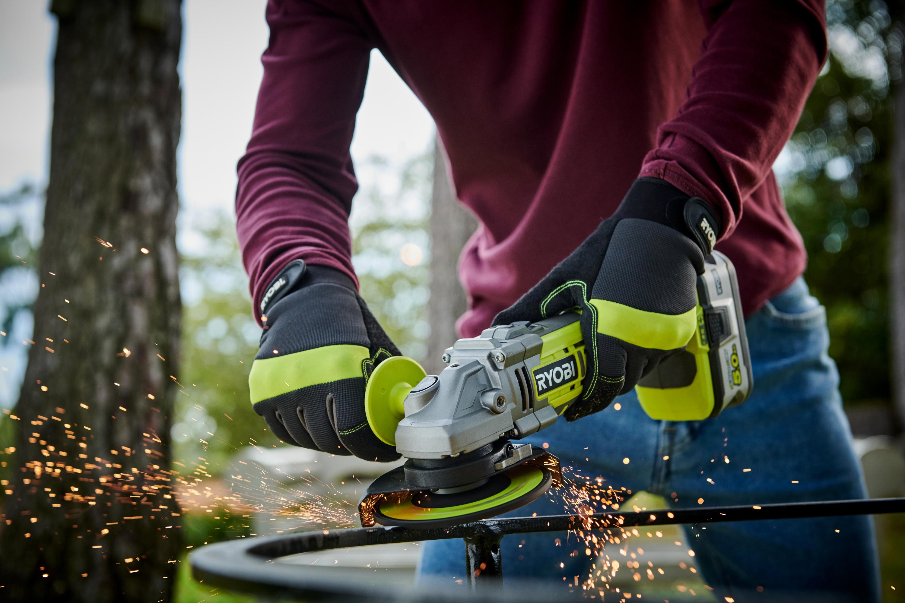 Ryobi 18V ONE+ Brushless Angle Grinder (Bare Tool)