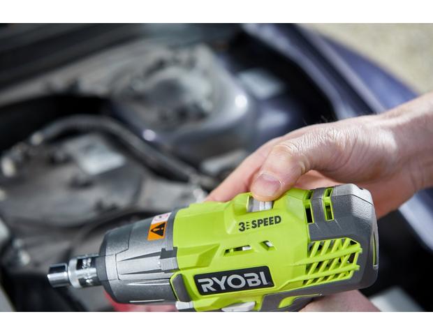 & RB18L50 ONE+ Lithium+ 5.0Ah Battery Body Only Ryobi R18IW3-0 18V ONE+ Cordless 3-Speed Impact Wrench 18 V