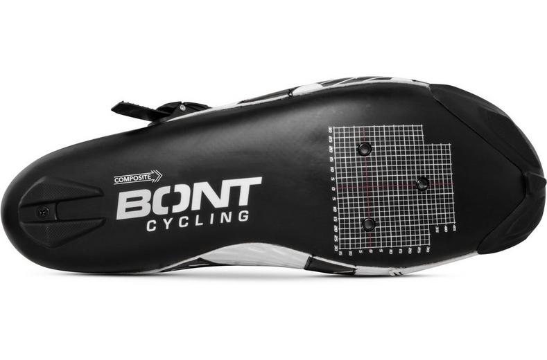 BONT Riot Buckle Cycling Shoe, White/Black BONT Riot Buckle Cycling Shoe, White/Black