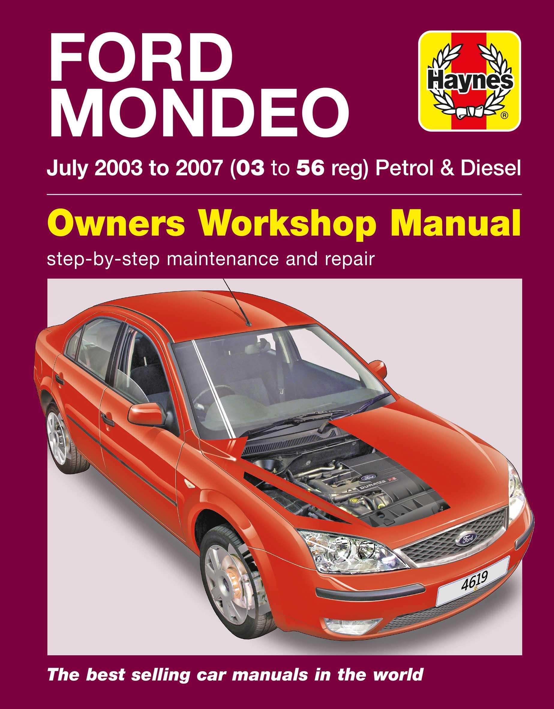 Haynes Ford Mondeo (July 03 - 07) Manual