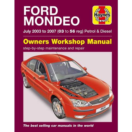 Haynes Workshop Manual Ford Mondeo Petrol & Diesel 2007-2014 Service & Repair 