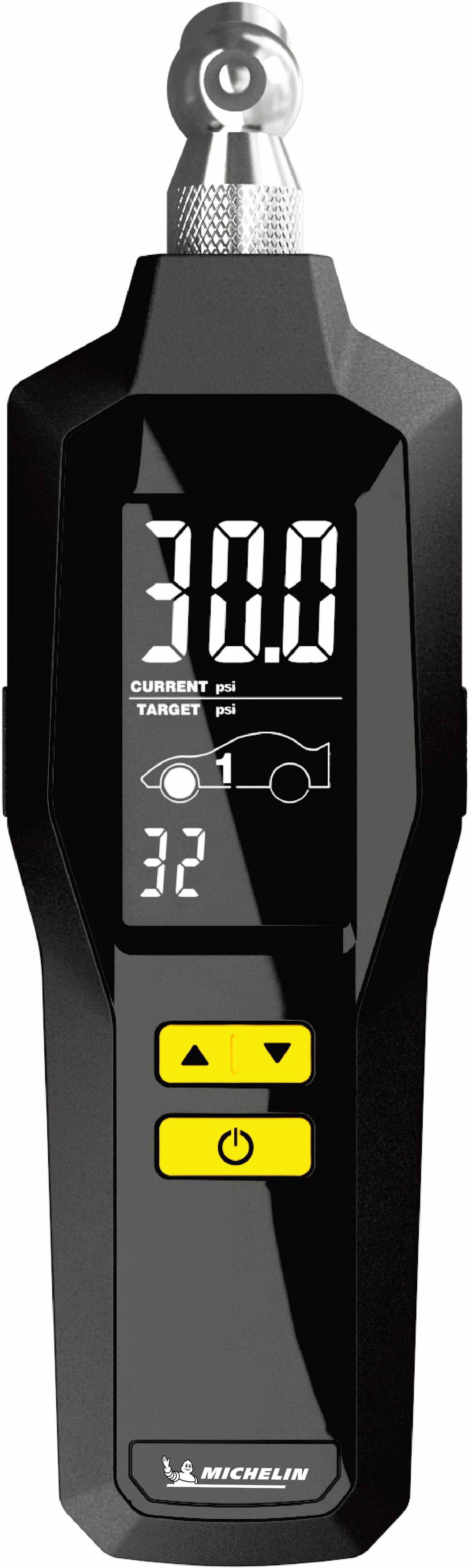 Michelin Programmable Digital Tyre Pressure Gauge