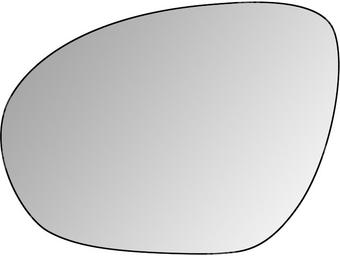 Halfords Standard Stick-On Mirror Glass SR1004