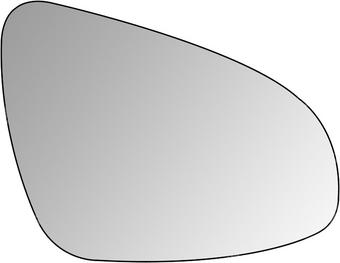 Halfords Standard Stick On Mirror Glass SR1110